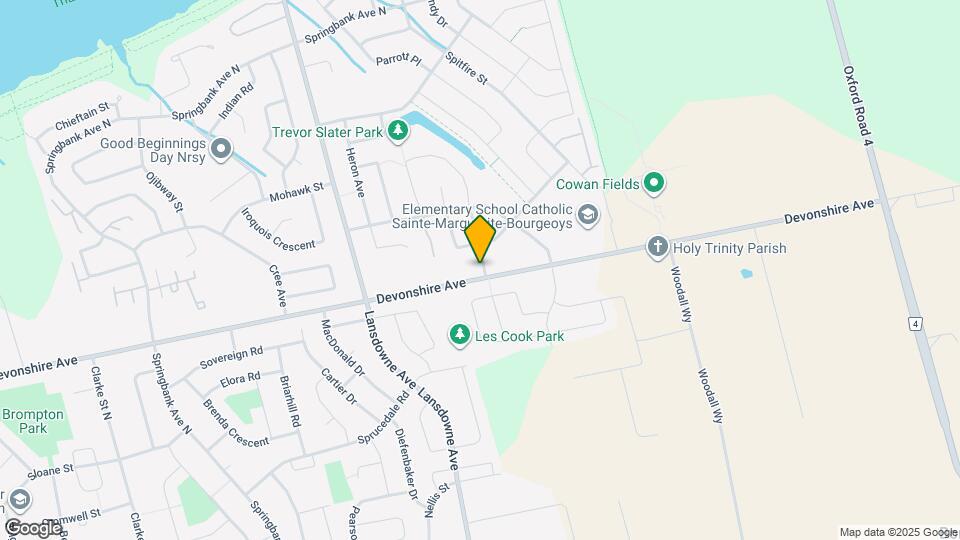 291 Falcon Dr Map and Location Details