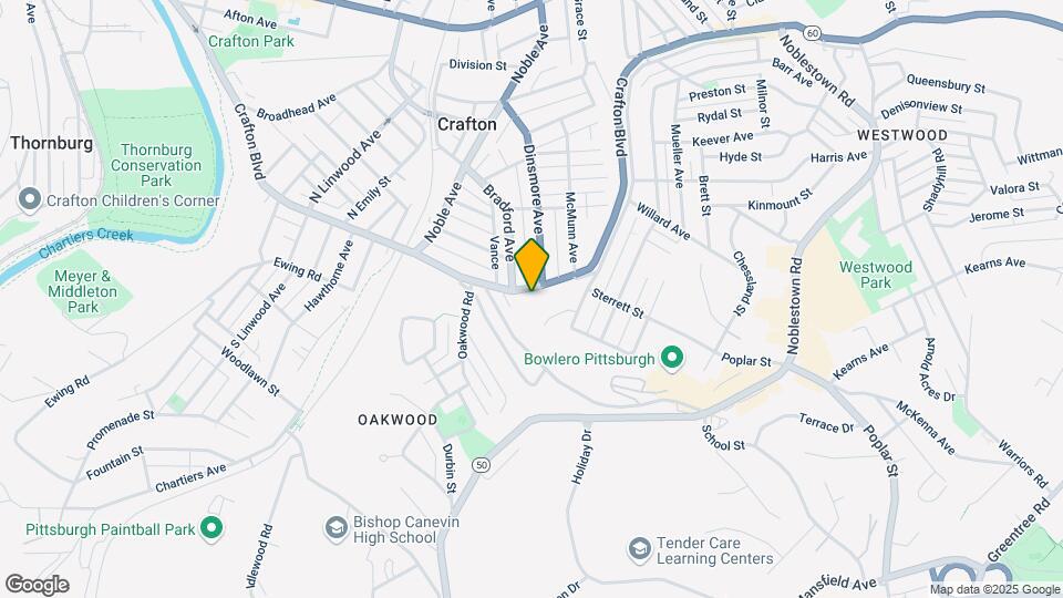 1749 Crafton Blvd, Unit 2 Map and Location Details