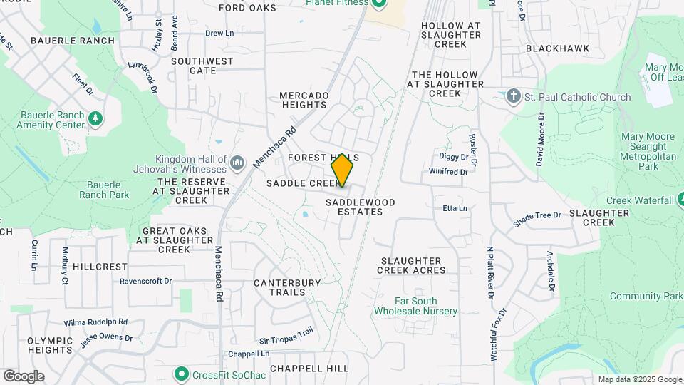 10935 Old Manchaca Rd Map and Location Details