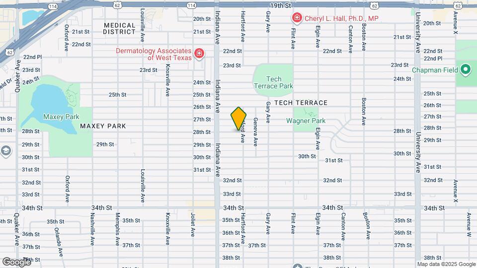 3303 28th St Map and Location Details