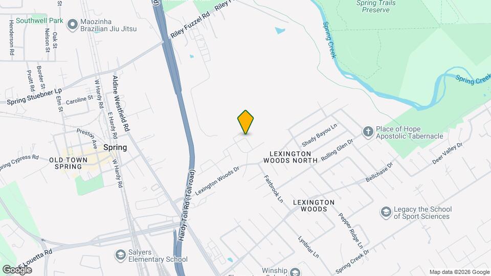 26126 Halwell Manor Ln Map and Location Details