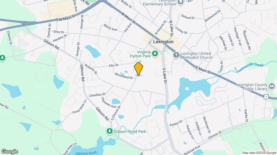 456 S Church St Map and Location Details