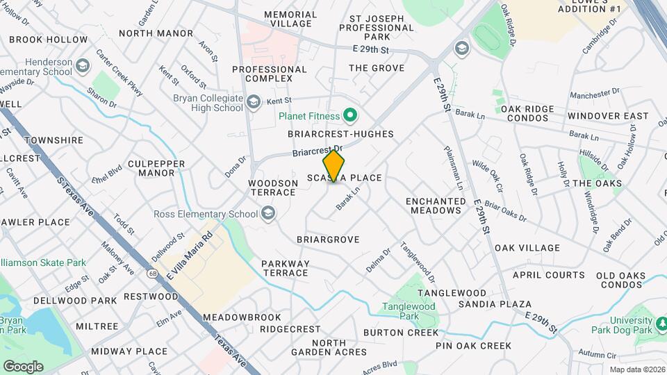 1314 Broadmoor Dr Map and Location Details