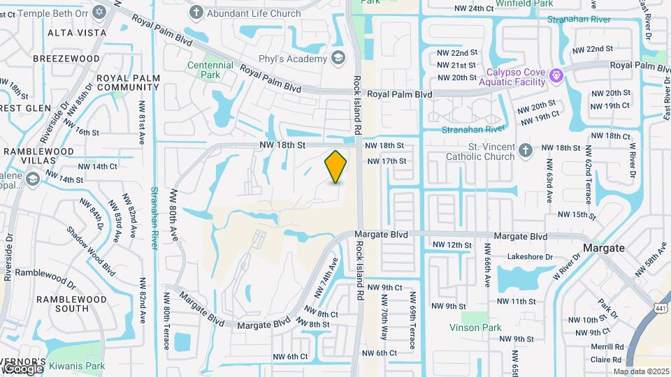 7365 NW 18th St, Unit 207 Map and Location Details