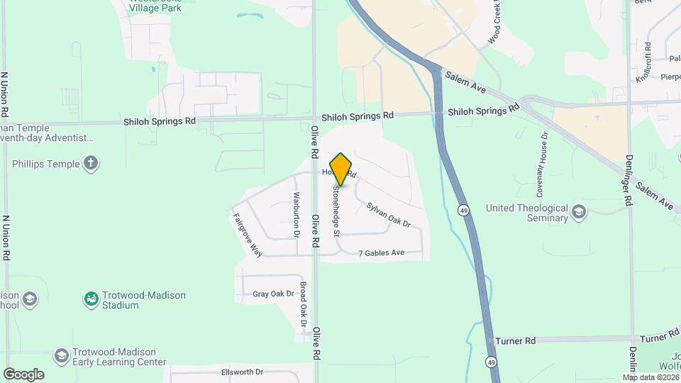 4724 Stonehedge St Map and Location Details