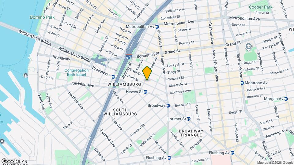 381 S 5th St Mapa y Detalles de la Ubicación