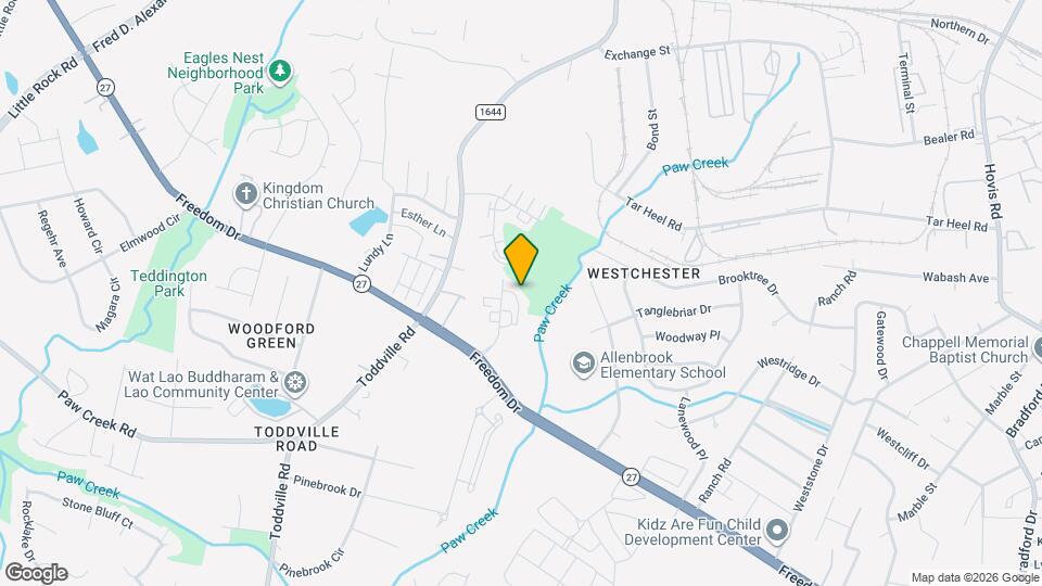 166 Park Fairfax Dr Map and Location Details