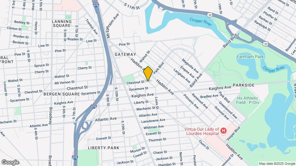 1230 Chestnut St Mapa y Detalles de la Ubicación