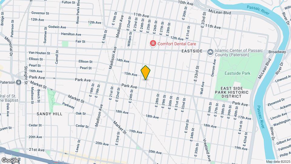 692 E 26th St-Unit -1 Map and Location Details