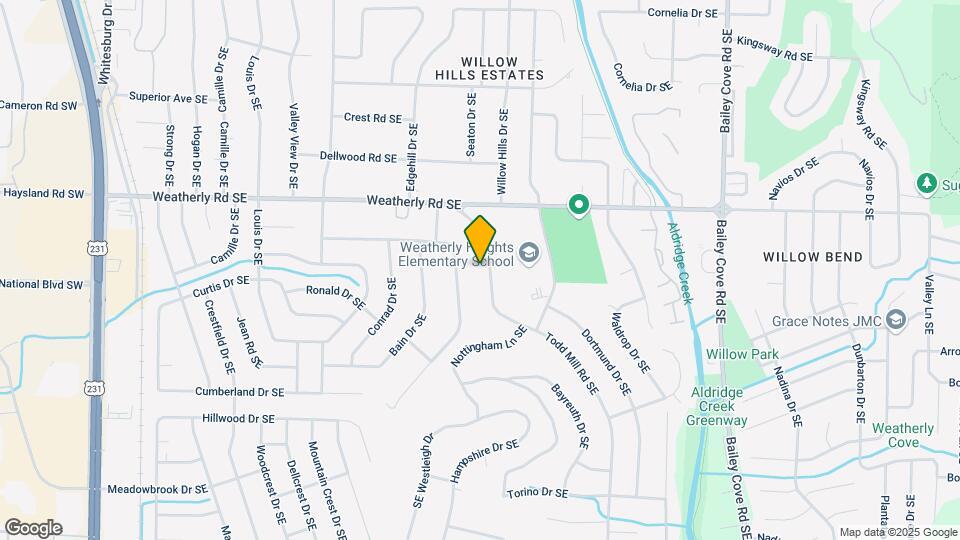 9510 Todd Mill Rd SE Map and Location Details