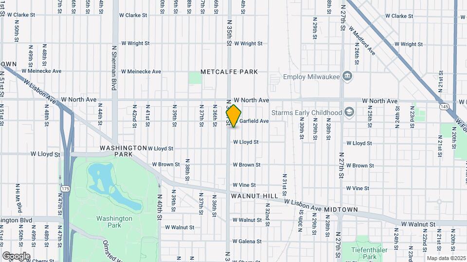 2146 N 35th St-Unit -2148A N 35th St Map and Location Details