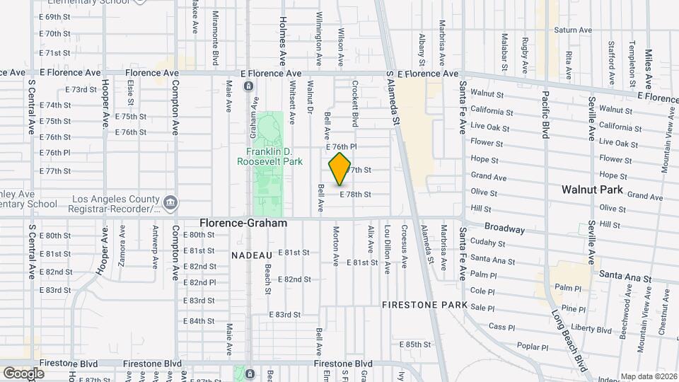 1935 E 78th St Mapa y Detalles de la Ubicación