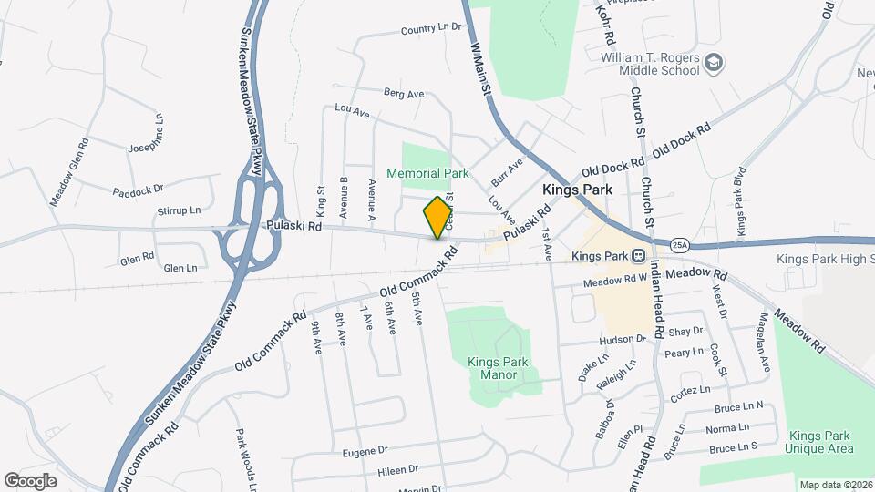 170 Pulaski Rd Mapa y Detalles de la Ubicación
