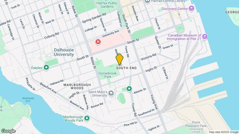 1074 Wellington St Map and Location Details