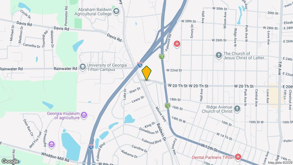 1823 Moore Hwy Map and Location Details