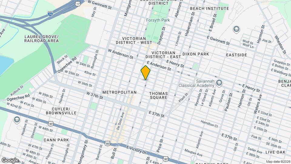 25 E 33rd St Map and Location Details