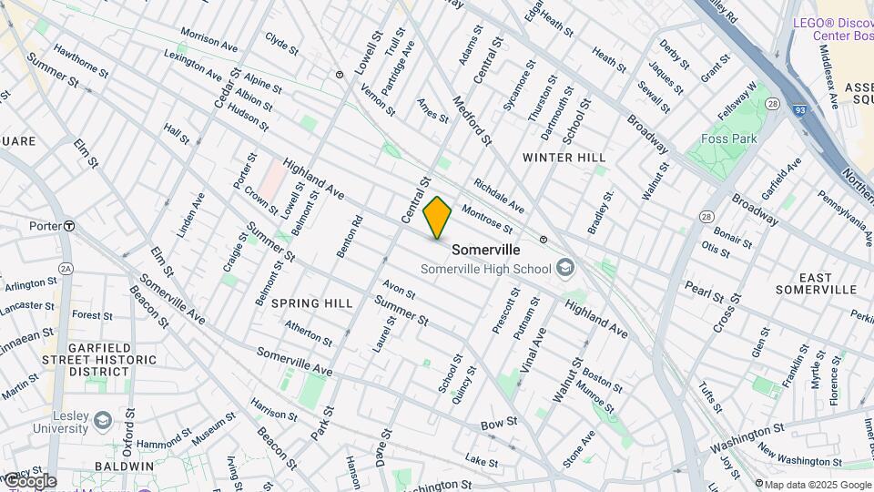 134 Highland Ave, Unit 15 Mapa y Detalles de la Ubicación