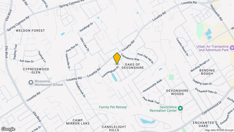 2902 Lemmingham Dr Map and Location Details