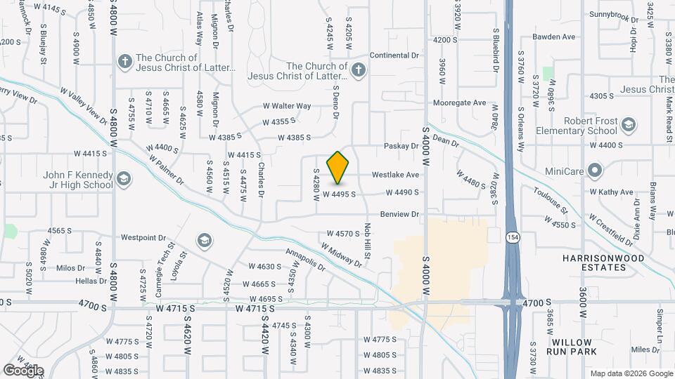 4226 W 4495 S Map and Location Details