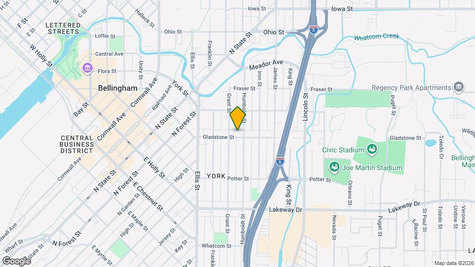 515 Gladstone St Map and Location Details