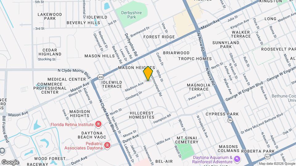 1119 Madison Ave Map and Location Details