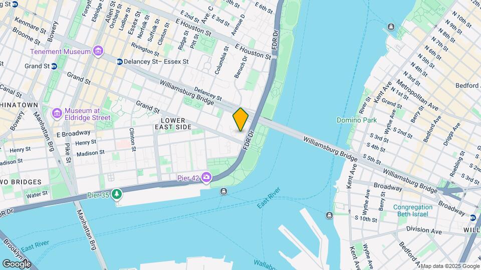 477 FDR Dr, Unit M101 Map and Location Details