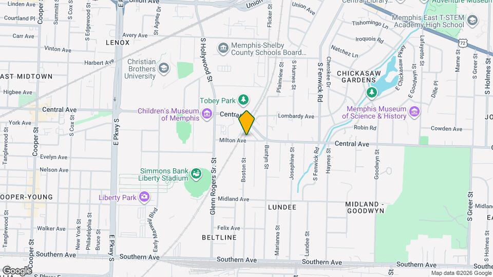 2679 Central Terrace Map and Location Details