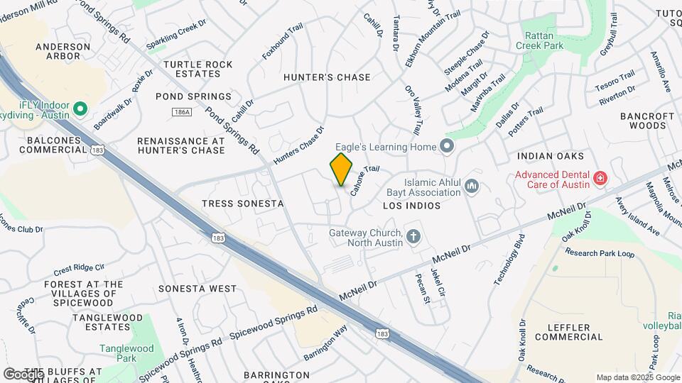 8005 Tuscarora Trail Mapa y Detalles de la Ubicación