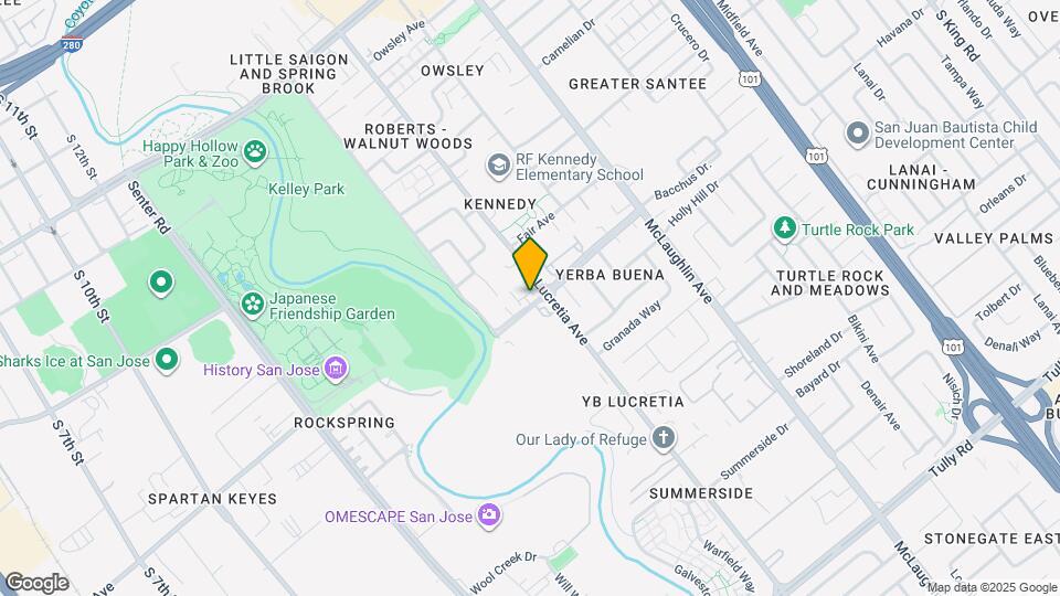 939 Phelan Ave Map and Location Details