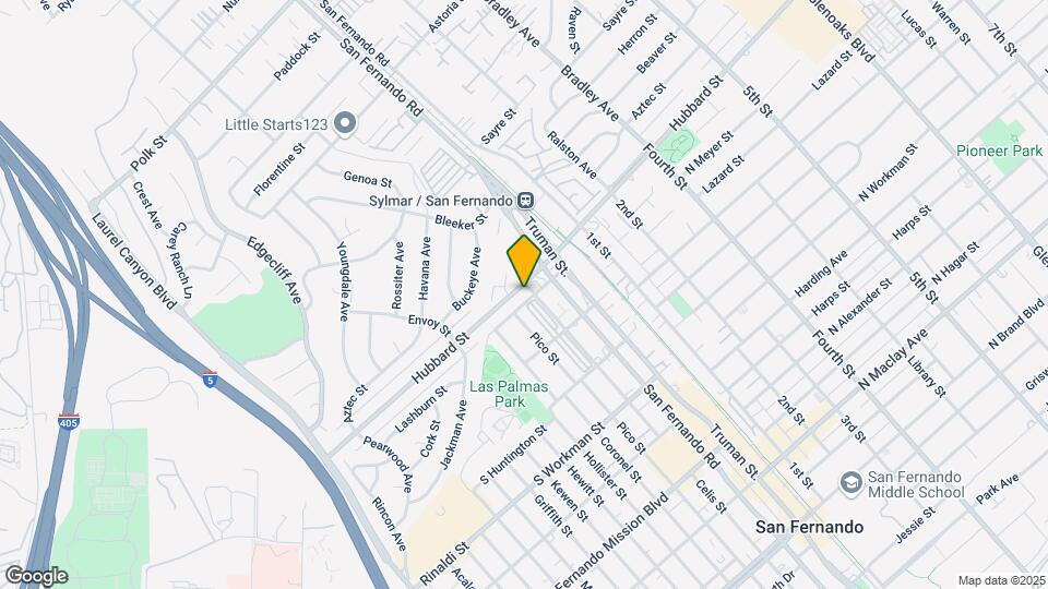 14640 Hubbard Ave Map and Location Details