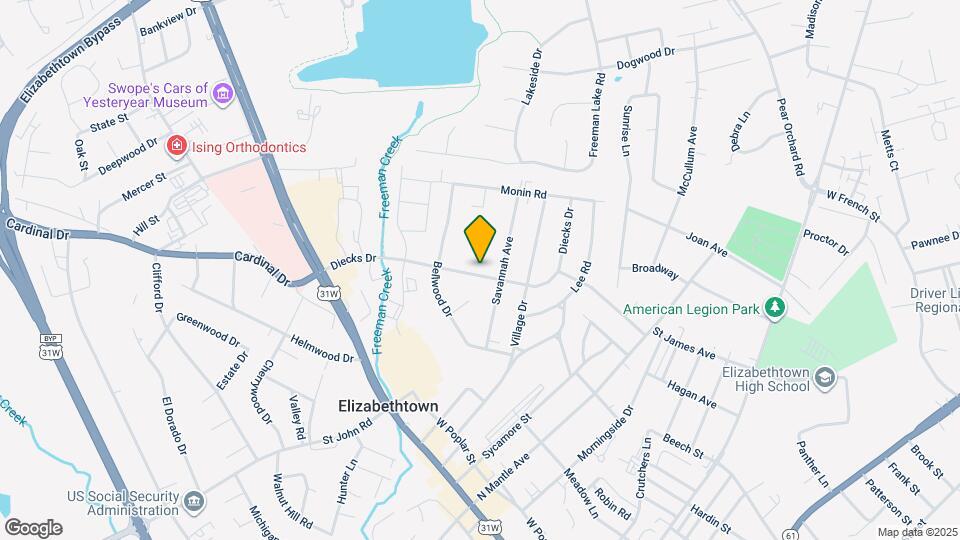 310 Diecks Dr Map and Location Details