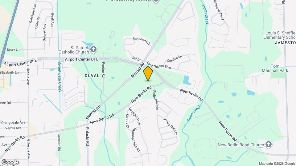 12722 Megan Jean Ct Map and Location Details