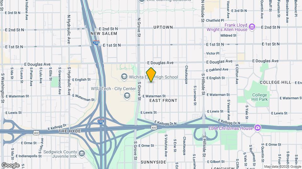 215 S Green St Map and Location Details