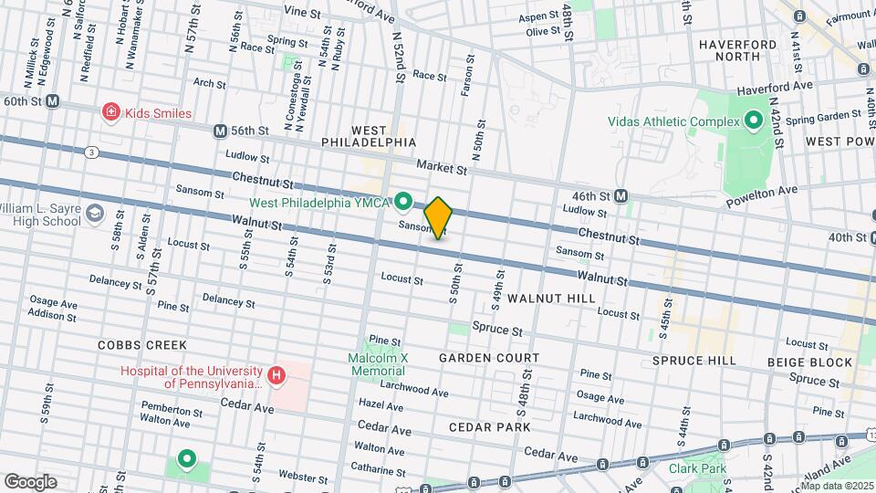 5031 Walnut St Map and Location Details
