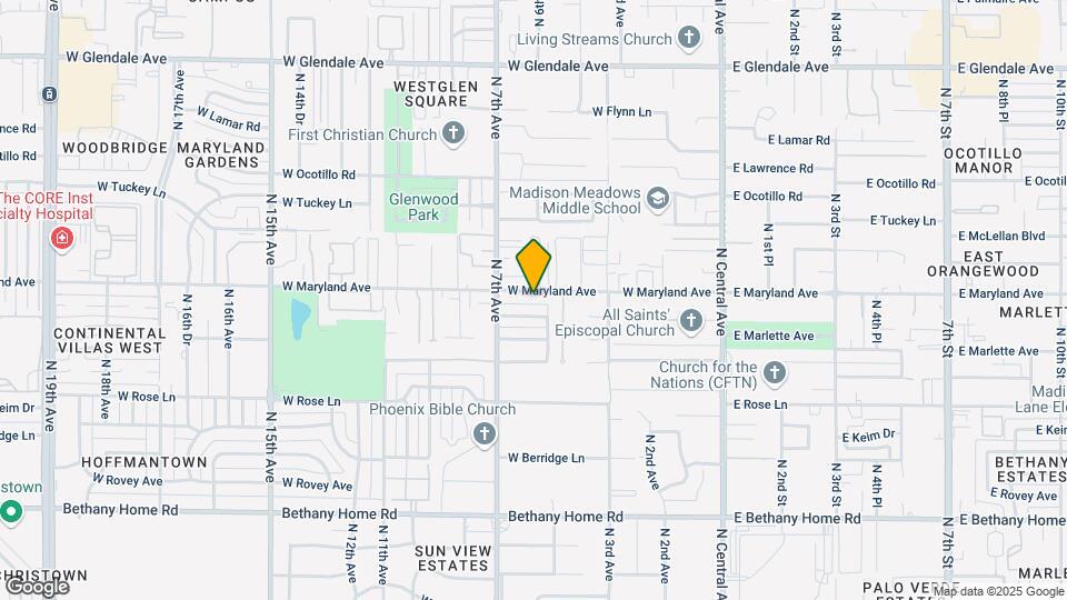 511 W Maryland Ave-Unit -4 Map and Location Details