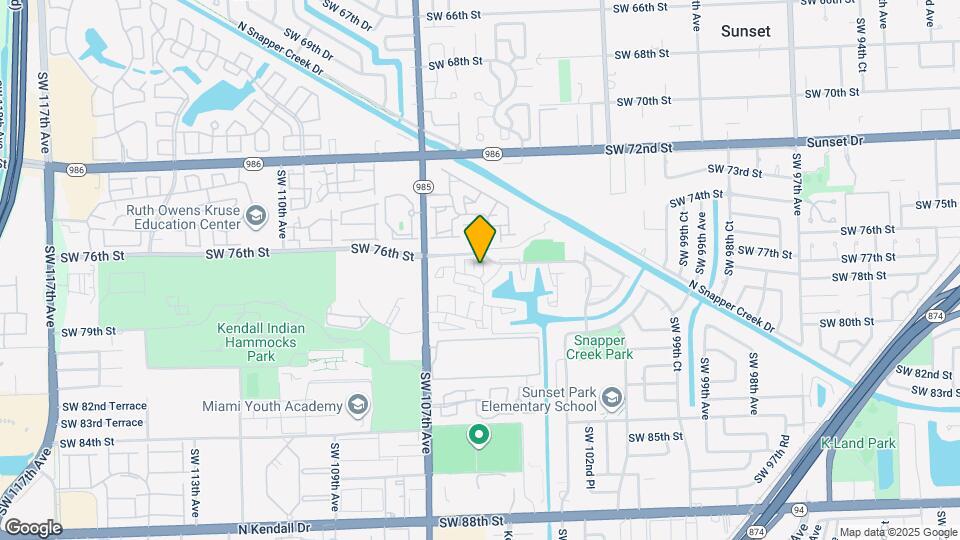 7688 SW 105th Pl Map and Location Details