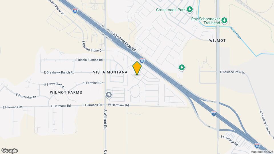 6519 E Cooperstown Dr Map and Location Details