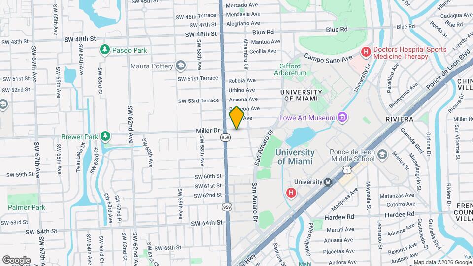 1520 Miller Rd Mapa y Detalles de la Ubicación