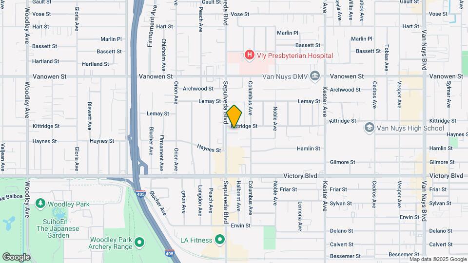 6546 Sepulveda Blvd Map and Location Details