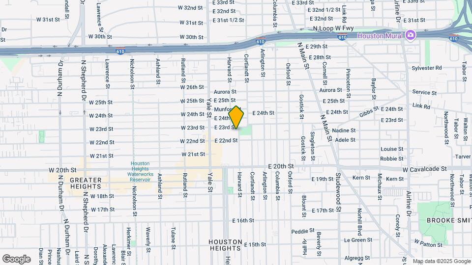 2215 Harvard St Map and Location Details