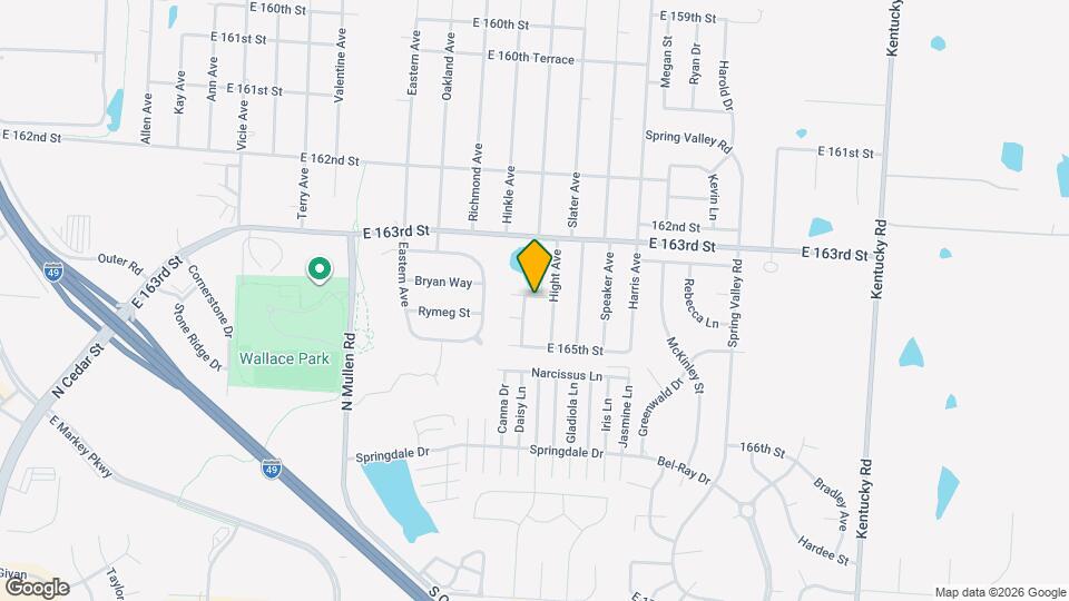 16403 Hinkle Ave Mapa y Detalles de la Ubicación