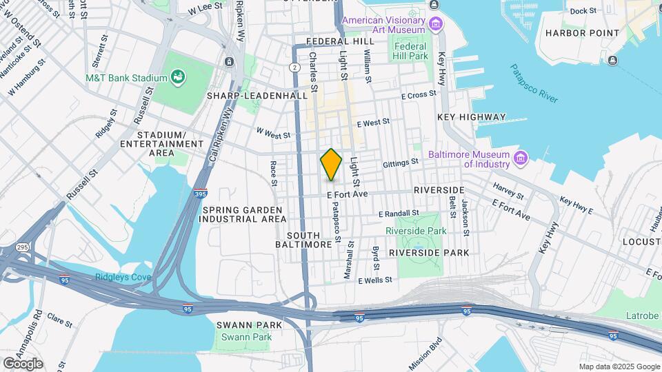 1448 Patapsco St Map and Location Details