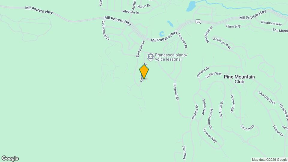 2120 Cypress Way Map and Location Details