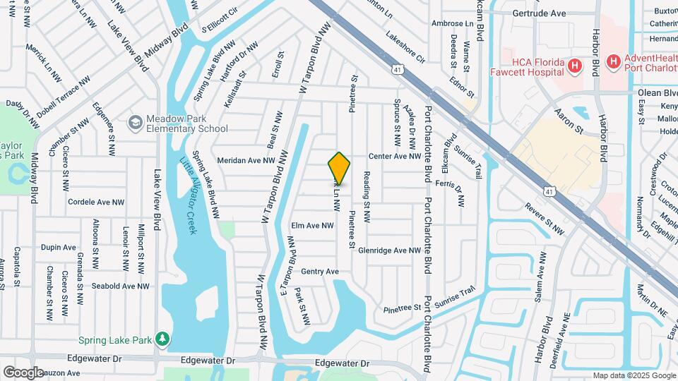 401 Skylark Ln NW Map and Location Details