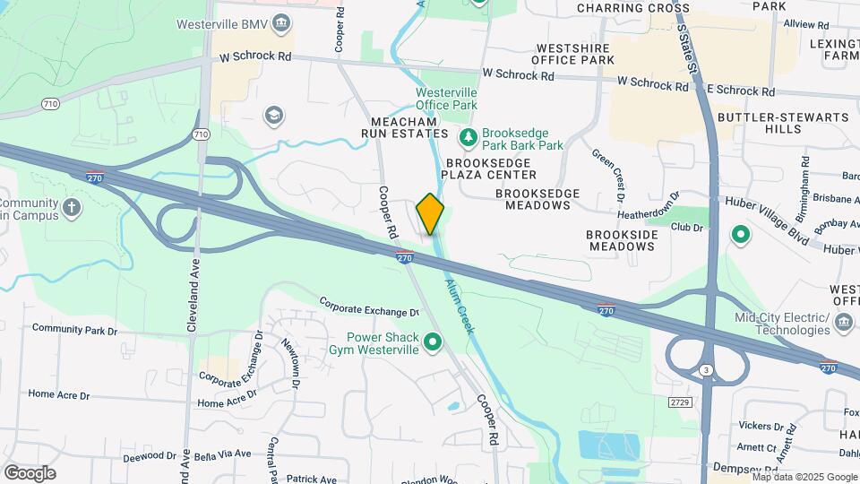 6520 Cooper Meadows Rd Map and Location Details