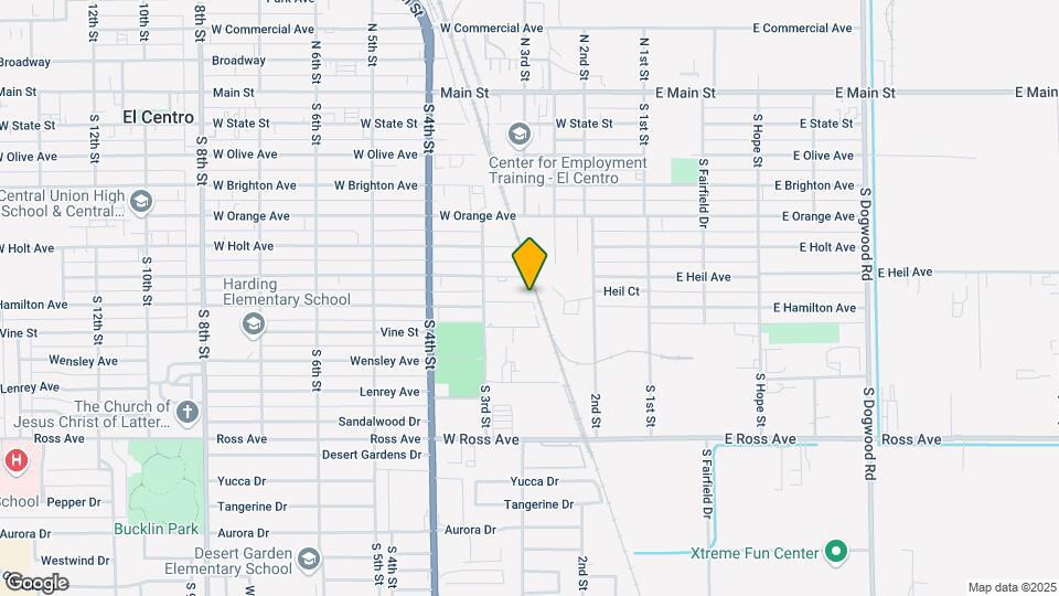 208 W Hamilton Ave, Unit 3 Mapa y Detalles de la Ubicación