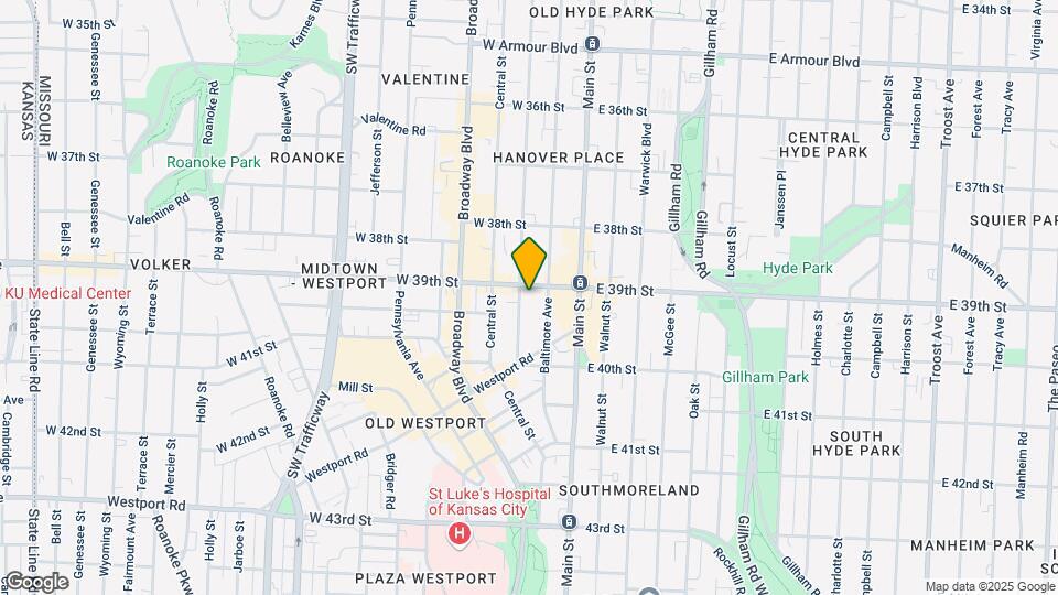115 W 39th St Map and Location Details