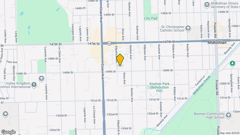 14833 Kilpatrick Ave Mapa y Detalles de la Ubicación