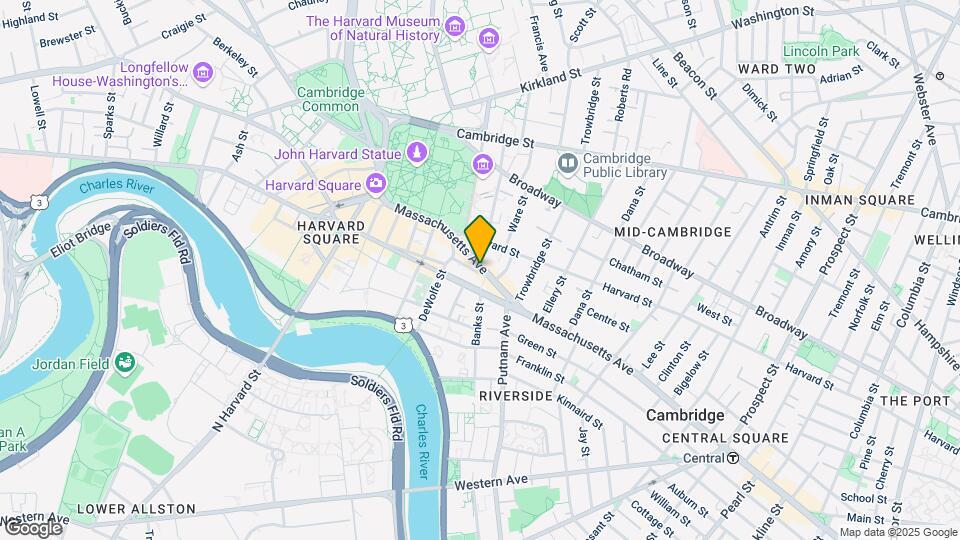 1154 Massachusetts Ave, Unit #6/7 Map and Location Details