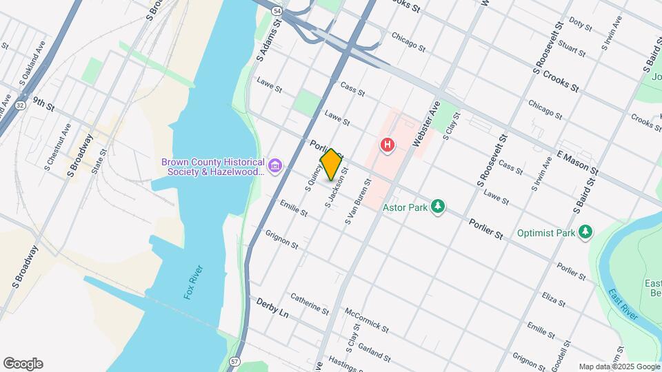 729 Eliza St Map and Location Details